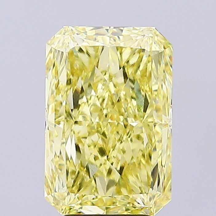 Loose Diamond - RADIANT 4.55ct Fancy Intense Yellow VVS2: Loose Diamond - RADIANT 4.55ct Fancy Intense Yellow VVS2 Source: This is a real non-mined Diamond that has been grown in a lab Shape: RADIANT Carats: 4.55 Color: Fancy Intense Yellow Certification: IG