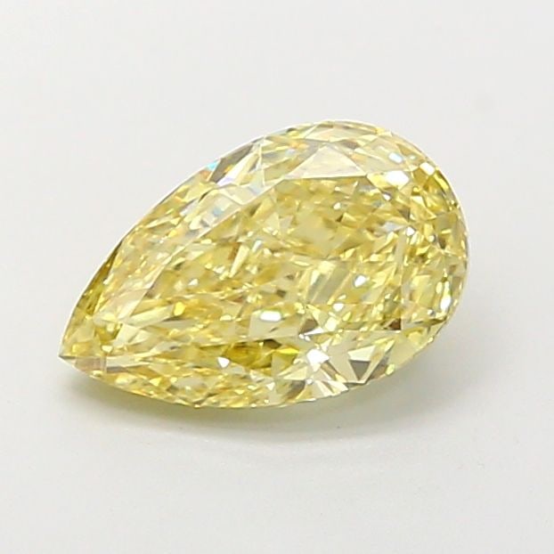 Loose Diamond - PEAR 2.06ct Fancy Yellow VS1: Loose Diamond - PEAR 2.06ct Fancy Yellow VS1 Source: This is a real non-mined Diamond that has been grown in a lab Shape: PEAR Carats: 2.06 Color: Fancy Yellow Certification: IGI Video: