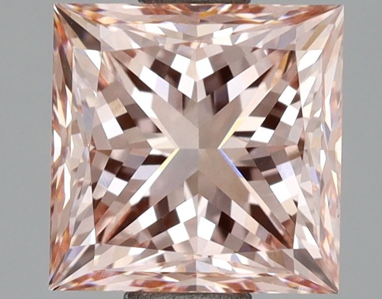 Loose Diamond - PRINCESS 2.44ct Fancy Intense Pink VVS2: Loose Diamond - PRINCESS 2.44ct Fancy Intense Pink VVS2 Source: This is a real non-mined Diamond that has been grown in a lab Shape: PRINCESS Carats: 2.44 Color: Fancy Intense Pink Certification: IGI 