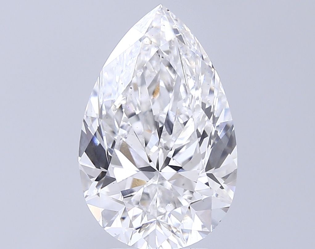 Loose Diamond - PEAR 5.02ct E VS2: Loose Diamond - PEAR 5.02ct E VS2 Source: This is a real non-mined Diamond that has been grown in a lab Shape: PEAR Carats: 5.02 Color: E Clarity: VS2 Certification: IGI Video: