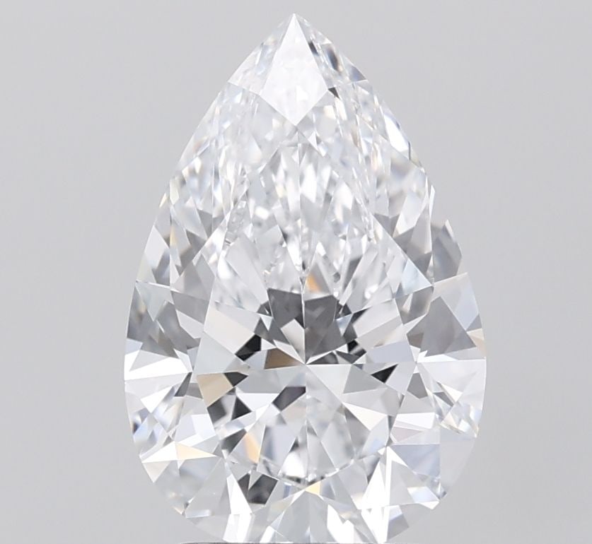 Loose Diamond - PEAR 2.82ct D VVS1: Loose Diamond - PEAR 2.82ct D VVS1 Source: This is a real non-mined Diamond that has been grown in a lab Shape: PEAR Carats: 2.82 Color: D Clarity: VVS1 Certification: IGI Additional images available 