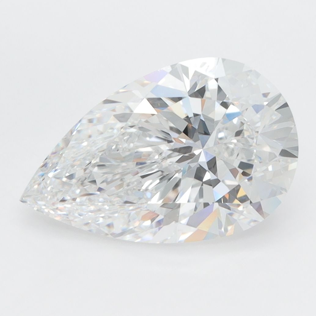Loose Diamond - PEAR 3.08ct D VVS2: Loose Diamond - PEAR 3.08ct D VVS2 Source: This is a real non-mined Diamond that has been grown in a lab Shape: PEAR Carats: 3.08 Color: D Clarity: VVS2 Certification: GIA Video: