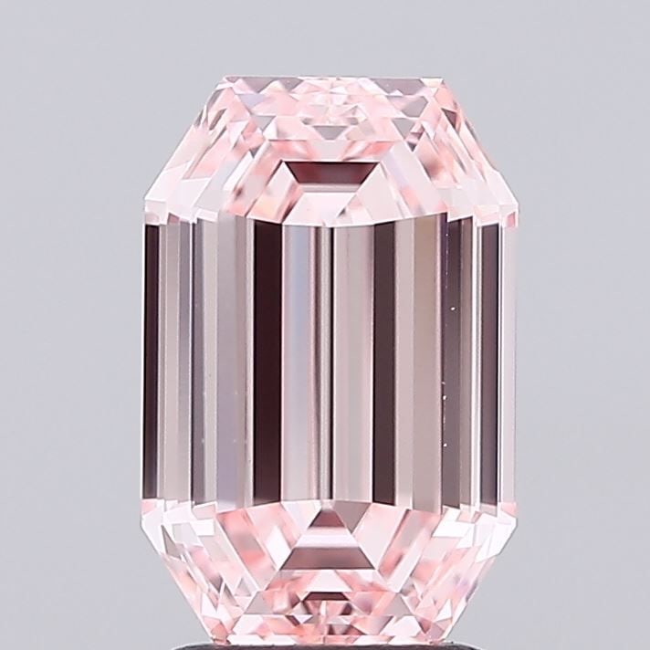 Loose Diamond - EMERALD 3.02ct Fancy Intense Pink VVS2 (1 of 1)