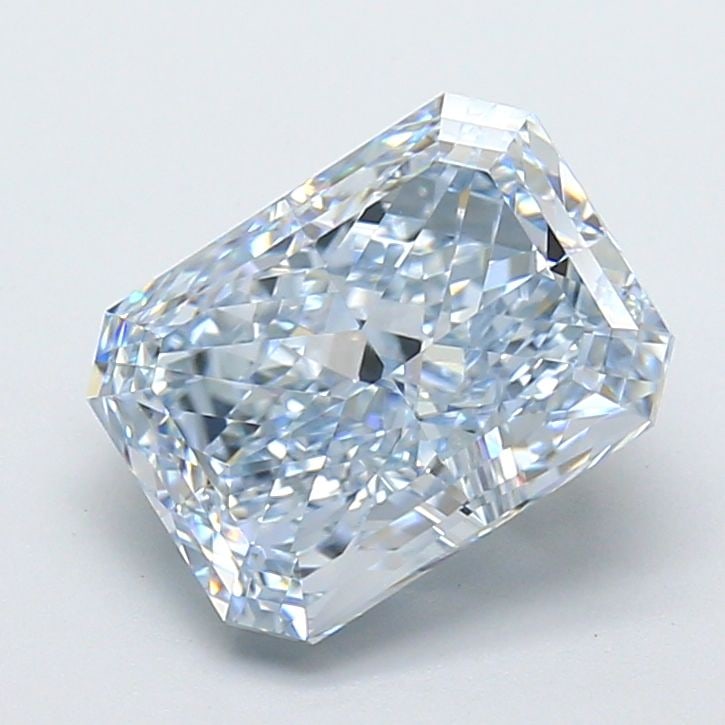 Loose Diamond - RADIANT 3.58ct Fancy Blue VVS2: Loose Diamond - RADIANT 3.58ct Fancy Blue VVS2 Source: This is a real non-mined Diamond that has been grown in a lab Shape: RADIANT Carats: 3.58 Color: Fancy Blue Certification: IGI Video: