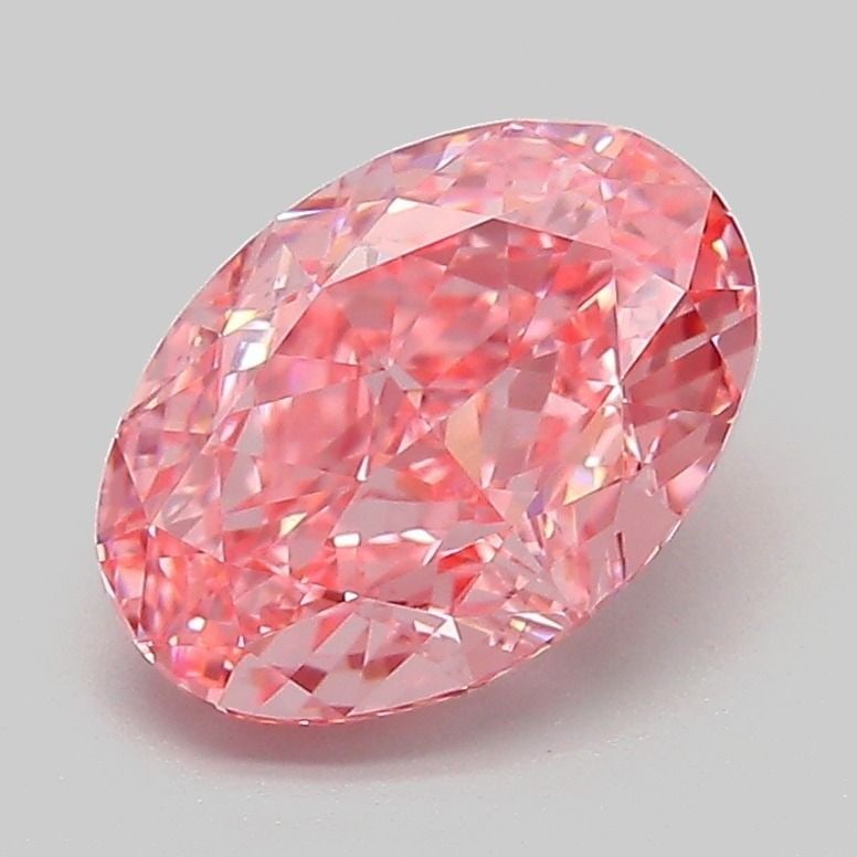 Loose Diamond - OVAL 2.08ct Fancy Vivid Pink VVS2: Loose Diamond - OVAL 2.08ct Fancy Vivid Pink VVS2 Source: This is a real non-mined Diamond that has been grown in a lab Shape: OVAL Carats: 2.08 Color: Fancy Vivid Pink Certification: IGI Video: