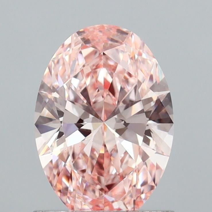 Loose Diamond - OVAL 1.01ct Fancy Intense Pink VS1: Loose Diamond - OVAL 1.01ct Fancy Intense Pink VS1 Source: This is a real non-mined Diamond that has been grown in a lab Shape: OVAL Carats: 1.01 Color: Fancy Intense Pink Certification: IGI Video: