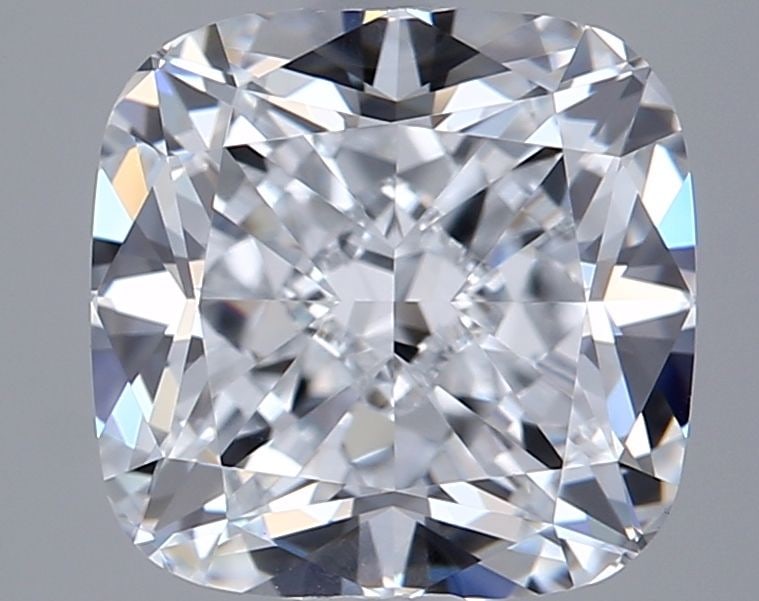 Loose Diamond - CUSHION BRILLIANT 2.35ct D VVS2: Loose Diamond - CUSHION BRILLIANT 2.35ct D VVS2 Source: This is a real non-mined Diamond that has been grown in a lab Shape: CUSHION BRILLIANT Carats: 2.35 Color: D Clarity: VVS2 Certification: GIA Vi