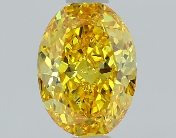 Loose Diamond - OVAL 1.1ct Fancy Vivid Yellow VS1: Loose Diamond - OVAL 1.1ct Fancy Vivid Yellow VS1 Source: This is a real non-mined Diamond that has been grown in a lab Shape: OVAL Carats: 1.1 Color: Fancy Vivid Yellow Certification: IGI Video: