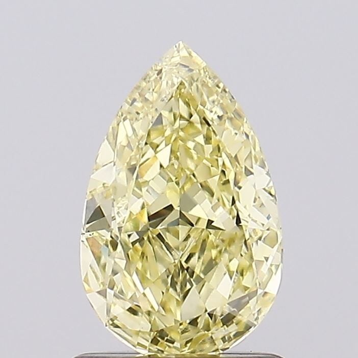 Loose Diamond - PEAR 1.08ct Fancy Intense Yellow VS1: Loose Diamond - PEAR 1.08ct Fancy Intense Yellow VS1 Source: This is a real non-mined Diamond that has been grown in a lab Shape: PEAR Carats: 1.08 Color: Fancy Intense Yellow Certification: IGI