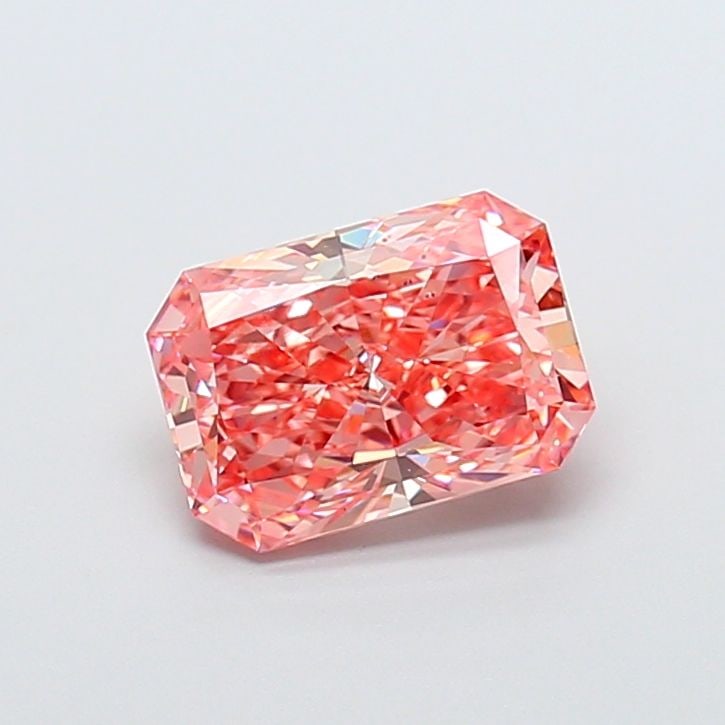 Loose Diamond - RADIANT 3.03ct Fancy Vivid Pink VS2: Loose Diamond - RADIANT 3.03ct Fancy Vivid Pink VS2 Source: This is a real non-mined Diamond that has been grown in a lab Shape: RADIANT Carats: 3.03 Color: Fancy Vivid Pink Certification: IGI Video:
