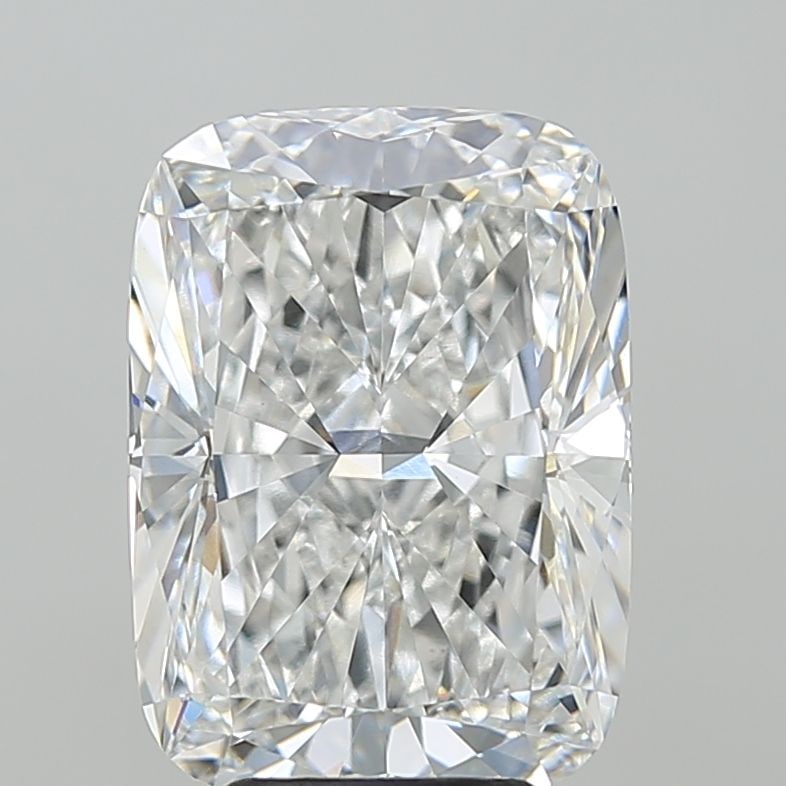Loose Diamond - CUSHION MODIFIED 5.06ct E VVS2: Loose Diamond - CUSHION MODIFIED 5.06ct E VVS2 Source: This is a real non-mined Diamond that has been grown in a lab Shape: CUSHION MODIFIED Carats: 5.06 Color: E Clarity: VVS2 Certification: IGI Vide