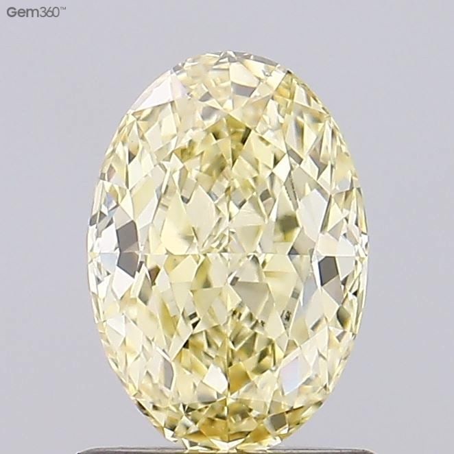 Loose Diamond - OVAL 1.05ct Fancy Yellow VVS2: Loose Diamond - OVAL 1.05ct Fancy Yellow VVS2 Source: This is a real non-mined Diamond that has been grown in a lab Shape: OVAL Carats: 1.05 Color: Fancy Yellow Certification: IGI Video:
