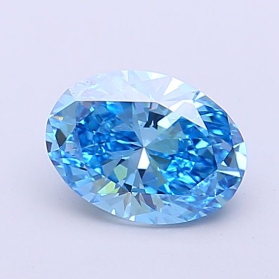 Loose Diamond - OVAL 0.78ct Fancy Vivid Blue VS1: Loose Diamond - OVAL 0.78ct Fancy Vivid Blue VS1 Source: This is a real non-mined Diamond that has been grown in a lab Shape: OVAL Carats: 0.78 Color: Fancy Vivid Blue Certification: IGI Video: