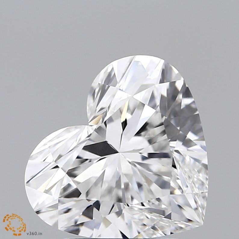 Loose Diamond - HEART 2.93ct F VVS2: Loose Diamond - HEART 2.93ct F VVS2 Source: This is a real non-mined Diamond that has been grown in a lab Shape: HEART Carats: 2.93 Color: F Clarity: VVS2 Certification: GIA Video: