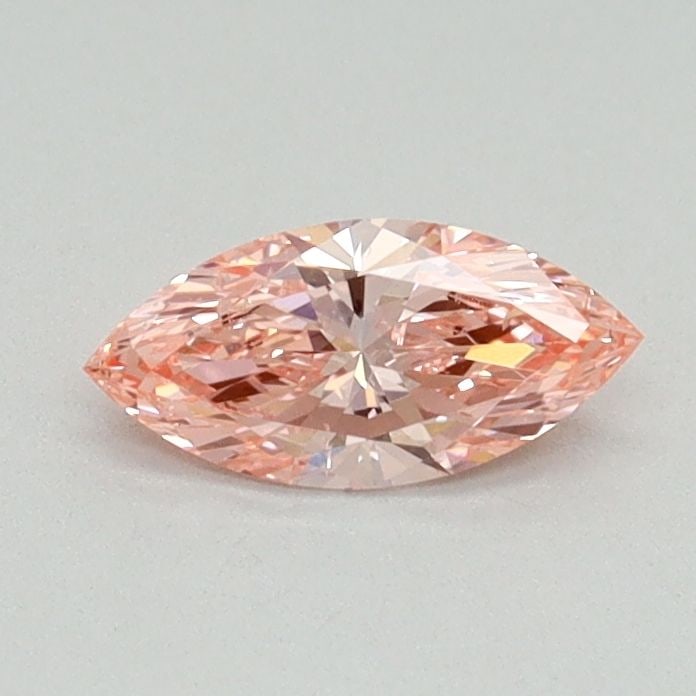 Loose Diamond - MARQUISE 0.34ct Fancy Vivid Pink SI1: Loose Diamond - MARQUISE 0.34ct Fancy Vivid Pink SI1 Source: This is a real non-mined Diamond that has been grown in a lab Shape: MARQUISE Carats: 0.34 Color: Fancy Vivid Pink Certification: IGI Video