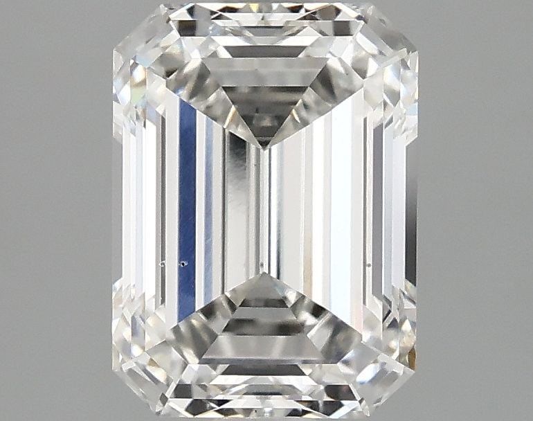 Loose Diamond - EMERALD 2.41ct F VS2: Loose Diamond - EMERALD 2.41ct F VS2 Source: This is a real non-mined Diamond that has been grown in a lab Shape: EMERALD Carats: 2.41 Color: F Clarity: VS2 Certification: IGI Video: Video Link