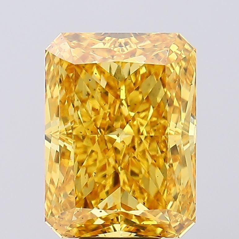 Loose Diamond - RADIANT 10.33ct Fancy Vivid Yellow VS2: Loose Diamond - RADIANT 10.33ct Fancy Vivid Yellow VS2 Source: This is a real non-mined Diamond that has been grown in a lab Shape: RADIANT Carats: 10.33 Color: Fancy Vivid Yellow Certification: IGI V