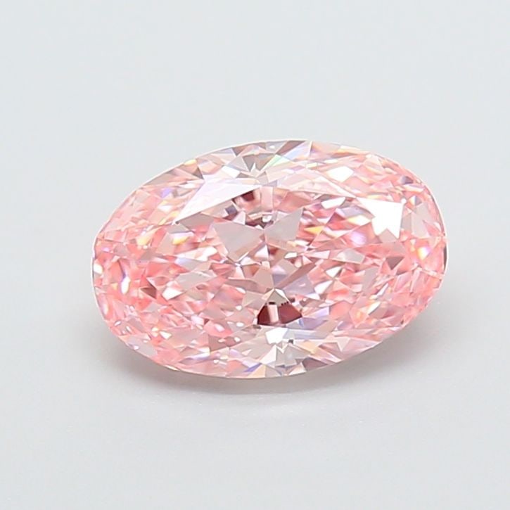 Loose Diamond - OVAL 1.66ct Fancy Vivid Pink VVS2: Loose Diamond - OVAL 1.66ct Fancy Vivid Pink VVS2 Source: This is a real non-mined Diamond that has been grown in a lab Shape: OVAL Carats: 1.66 Color: Fancy Vivid Pink Certification: IGI Video: