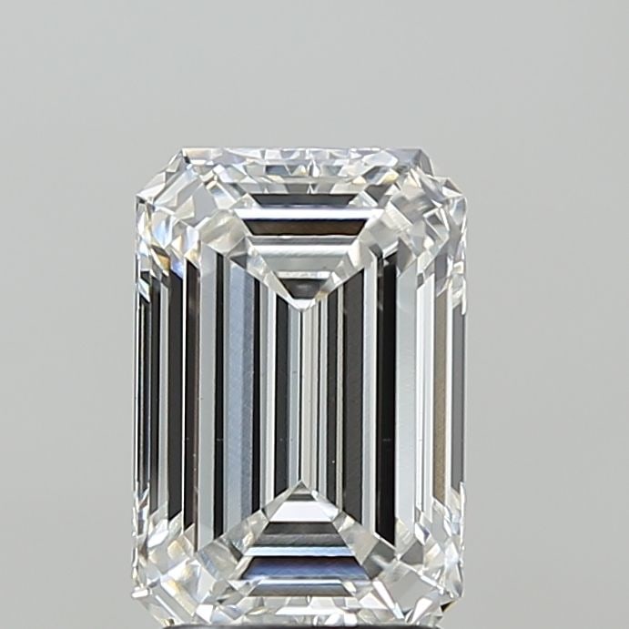 Loose Diamond - EMERALD 2.52ct F VS1: Loose Diamond - EMERALD 2.52ct F VS1 Source: This is a real non-mined Diamond that has been grown in a lab Shape: EMERALD Carats: 2.52 Color: F Clarity: VS1 Certification: IGI Video: