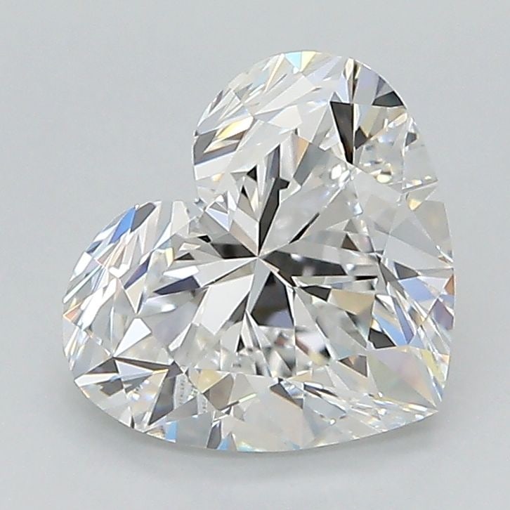 Loose Diamond - HEART 2.01ct E VS1: Loose Diamond - HEART 2.01ct E VS1 Source: This is a real non-mined Diamond that has been grown in a lab Shape: HEART Carats: 2.01 Color: E Clarity: VS1 Certification: IGI Video: