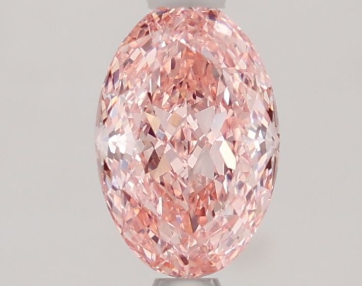 Loose Diamond - OVAL 1.24ct Fancy Vivid Pink VS1: Loose Diamond - OVAL 1.24ct Fancy Vivid Pink VS1 Source: This is a real non-mined Diamond that has been grown in a lab Shape: OVAL Carats: 1.24 Color: Fancy Vivid Pink Certification: IGI Video: