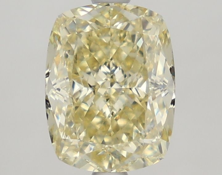 Loose Diamond - CUSHION MODIFIED 2.51ct Fancy Yellow VS1: Loose Diamond - CUSHION MODIFIED 2.51ct Fancy Yellow VS1 Source: This is a real non-mined Diamond that has been grown in a lab Shape: CUSHION MODIFIED Carats: 2.51 Color: Fancy Yellow Certification: I