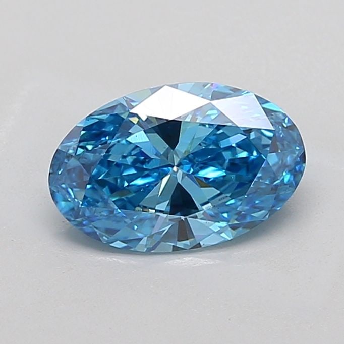 Loose Diamond - OVAL 2.04ct Fancy Vivid Blue VS1: Loose Diamond - OVAL 2.04ct Fancy Vivid Blue VS1 Source: This is a real non-mined Diamond that has been grown in a lab Shape: OVAL Carats: 2.04 Color: Fancy Vivid Blue Certification: IGI Video: