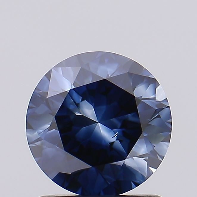 Loose Diamond - ROUND 1.26ct Fancy Deep Blue SI1: Loose Diamond - ROUND 1.26ct Fancy Deep Blue SI1 Source: This is a real non-mined Diamond that has been grown in a lab Shape: ROUND Carats: 1.26 Color: Fancy Deep Blue Certification: NONE Video: