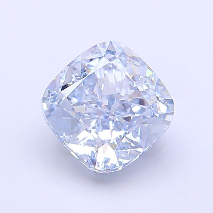 Loose Diamond - CUSHION MODIFIED 2.03ct Fancy Intense Blue VVS2: Loose Diamond - CUSHION MODIFIED 2.03ct Fancy Intense Blue VVS2 Source: This is a real non-mined Diamond that has been grown in a lab Shape: CUSHION MODIFIED Carats: 2.03 Color: Fancy Intense Blue Cer