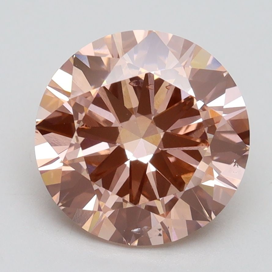 Loose Diamond - ROUND 3.01ct Fancy Intense Pink SI1: Loose Diamond - ROUND 3.01ct Fancy Intense Pink SI1 Source: This is a real non-mined Diamond that has been grown in a lab Shape: ROUND Carats: 3.01 Color: Fancy Intense Pink Certification: IGI Video: