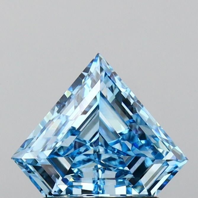 Loose Diamond - PENTAGONAL 1.05ct Fancy Intense Blue VVS2: Loose Diamond - PENTAGONAL 1.05ct Fancy Intense Blue VVS2 Source: This is a real non-mined Diamond that has been grown in a lab Shape: PENTAGONAL Carats: 1.05 Color: Fancy Intense Blue Certification: 