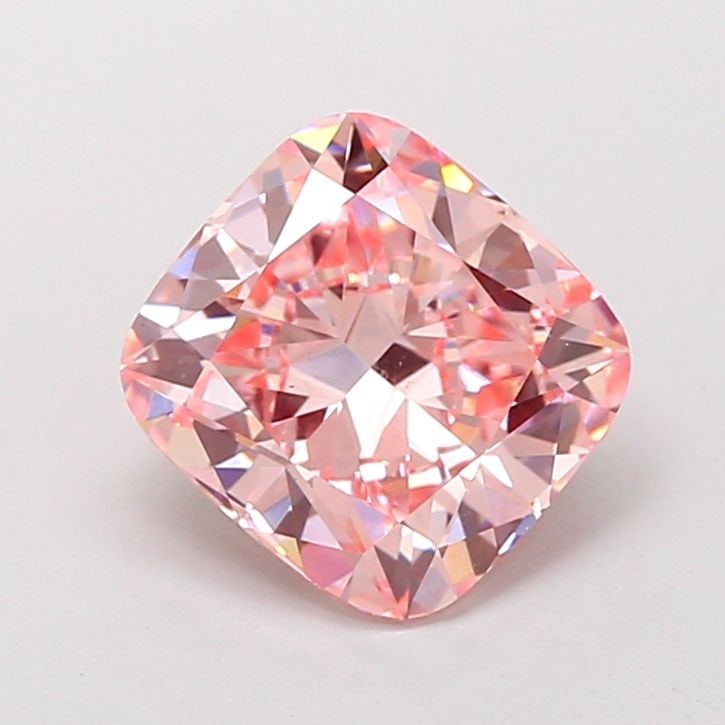 Loose Diamond - CUSHION MODIFIED 3.13ct Fancy Vivid Pink VVS2: Loose Diamond - CUSHION MODIFIED 3.13ct Fancy Vivid Pink VVS2 Source: This is a real non-mined Diamond that has been grown in a lab Shape: CUSHION MODIFIED Carats: 3.13 Color: Fancy Vivid Pink Certifi