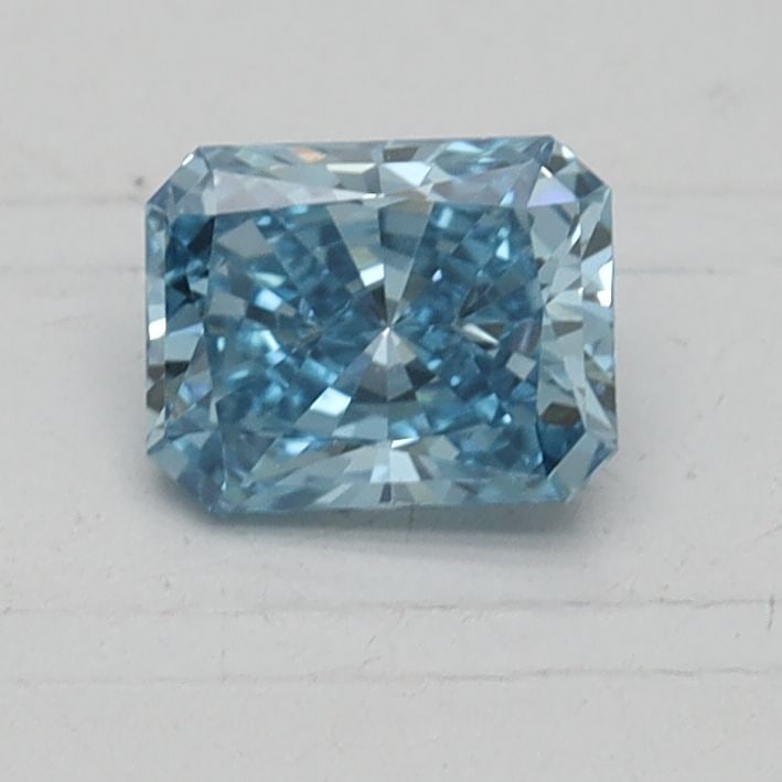 Loose Diamond - RADIANT 0.54ct Fancy Vivid Blue VS1: Loose Diamond - RADIANT 0.54ct Fancy Vivid Blue VS1 Source: This is a real non-mined Diamond that has been grown in a lab Shape: RADIANT Carats: 0.54 Color: Fancy Vivid Blue Certification: IGI Video: