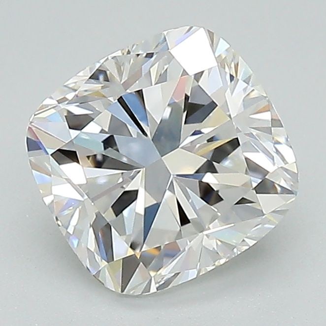 Loose Diamond - CUSHION MODIFIED 1.71ct E VVS2: Loose Diamond - CUSHION MODIFIED 1.71ct E VVS2 Source: This is a real non-mined Diamond that has been grown in a lab Shape: CUSHION MODIFIED Carats: 1.71 Color: E Clarity: VVS2 Certification: IGI Vide