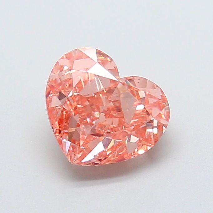 Loose Diamond - HEART 2.51ct Fancy Intense Brown Pink VS1: Loose Diamond - HEART 2.51ct Fancy Intense Brown Pink VS1 Source: This is a real non-mined Diamond that has been grown in a lab Shape: HEART Carats: 2.51 Color: Fancy Intense Brown Pink Certification: