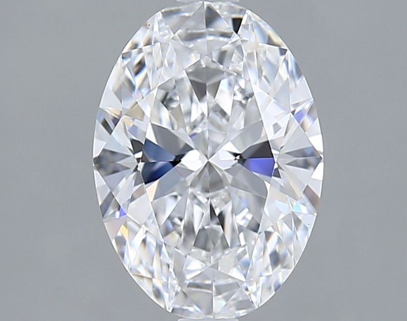 Loose Diamond - OVAL 2.14ct D VVS2: Loose Diamond - OVAL 2.14ct D VVS2 Source: This is a real non-mined Diamond that has been grown in a lab Shape: OVAL Carats: 2.14 Color: D Clarity: VVS2 Certification: IGI Video: