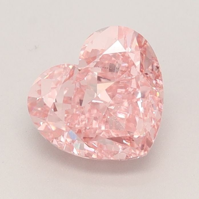 Loose Diamond - HEART 1.54ct Fancy Vivid Pink VS1: Loose Diamond - HEART 1.54ct Fancy Vivid Pink VS1 Source: This is a real non-mined Diamond that has been grown in a lab Shape: HEART Carats: 1.54 Color: Fancy Vivid Pink Certification: IGI Video: