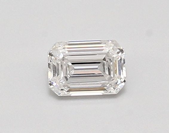 Loose Diamond - EMERALD 0.44ct E VVS2: Loose Diamond - EMERALD 0.44ct E VVS2 Source: This is a real non-mined Diamond that has been grown in a lab Shape: EMERALD Carats: 0.44 Color: E Clarity: VVS2 Certification: IGI Video: