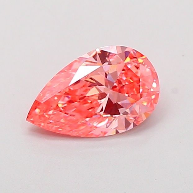 Loose Diamond - PEAR 1.09ct Fancy Vivid Pink VVS2: Loose Diamond - PEAR 1.09ct Fancy Vivid Pink VVS2 Source: This is a real non-mined Diamond that has been grown in a lab Shape: PEAR Carats: 1.09 Color: Fancy Vivid Pink Certification: IGI Video: