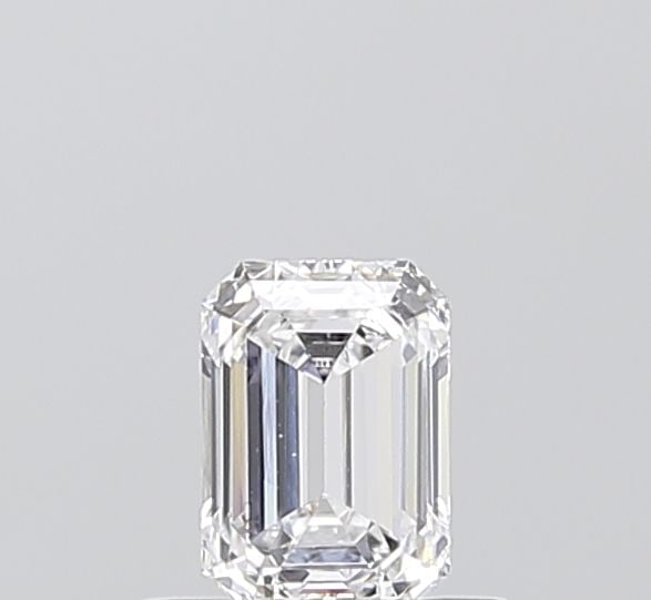 Loose Diamond - EMERALD 0.57ct D VVS2: Loose Diamond - EMERALD 0.57ct D VVS2 Source: This is a real non-mined Diamond that has been grown in a lab Shape: EMERALD Carats: 0.57 Color: D Clarity: VVS2 Certification: IGI Video: