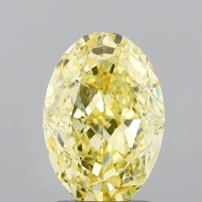 Loose Diamond - OVAL 2.22ct Fancy Yellow VS2: Loose Diamond - OVAL 2.22ct Fancy Yellow VS2 Source: This is a real non-mined Diamond that has been grown in a lab Shape: OVAL Carats: 2.22 Color: Fancy Yellow Certification: IGI Video: