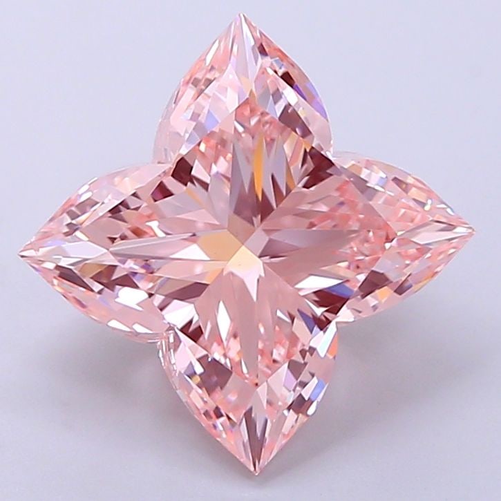 Loose Diamond - OTHER 4.54ct Fancy Intense Pink VS1: Loose Diamond - OTHER 4.54ct Fancy Intense Pink VS1 Source: This is a real non-mined Diamond that has been grown in a lab Shape: OTHER Carats: 4.54 Color: Fancy Intense Pink Certification: IGI Video:
