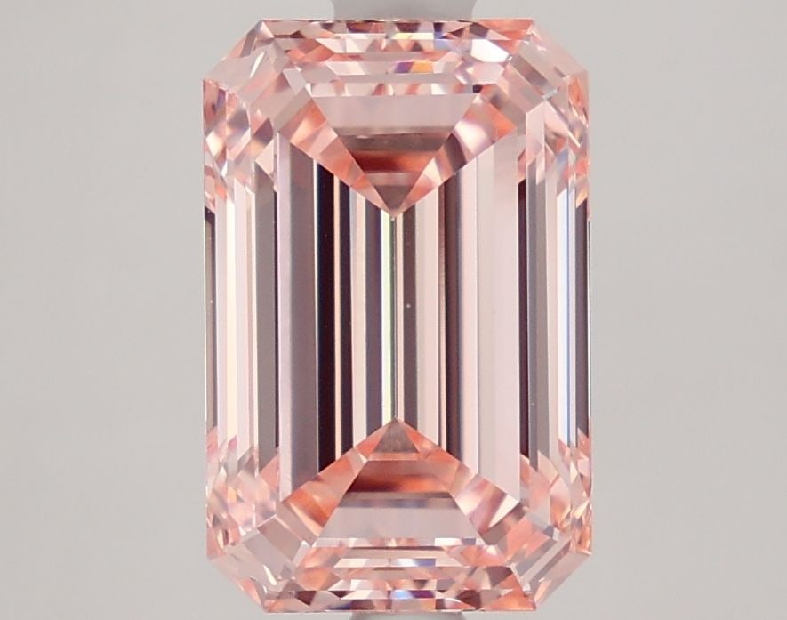 Loose Diamond - EMERALD 3.38ct Fancy Intense Pink VS1: Loose Diamond - EMERALD 3.38ct Fancy Intense Pink VS1 Source: This is a real non-mined Diamond that has been grown in a lab Shape: EMERALD Carats: 3.38 Color: Fancy Intense Pink Certification: IGI Vid
