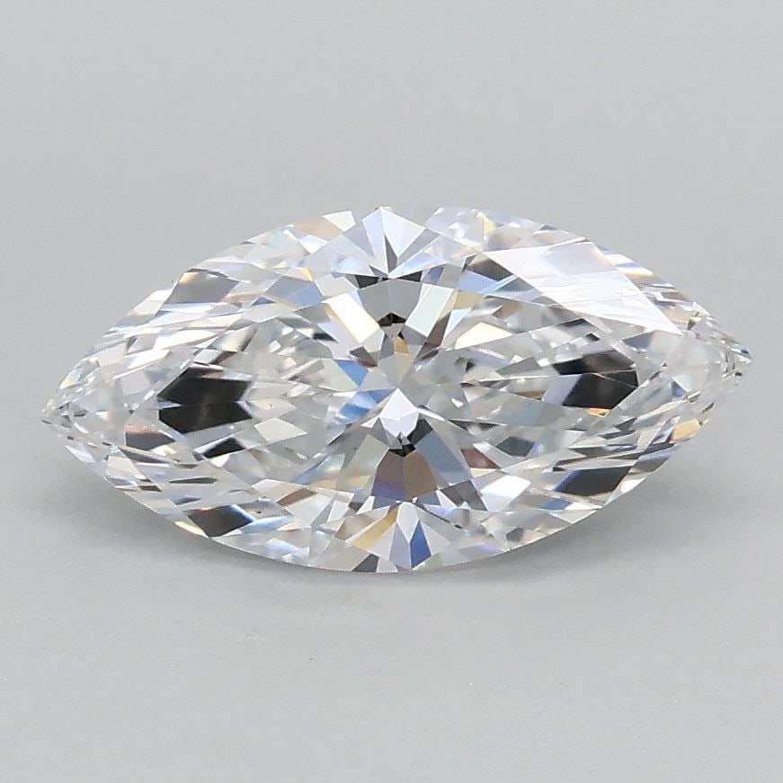 Loose Diamond - MARQUISE 1.01ct D VS1: Loose Diamond - MARQUISE 1.01ct D VS1 Source: This is a real non-mined Diamond that has been grown in a lab Shape: MARQUISE Carats: 1.01 Color: D Clarity: VS1 Certification: IGI Video: