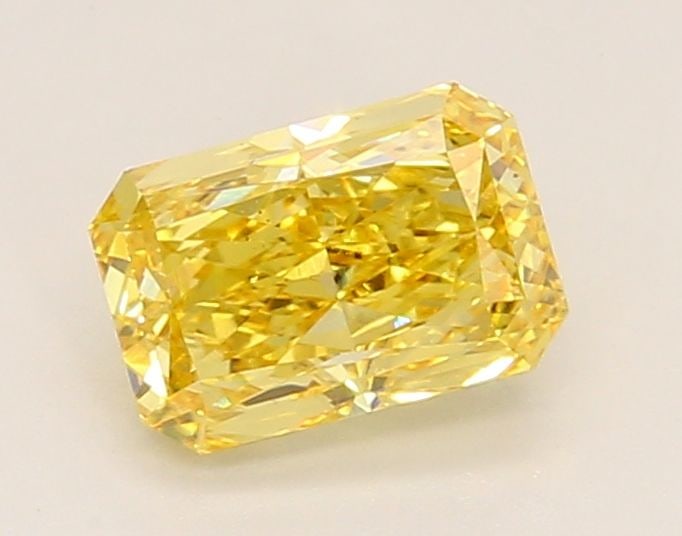 Loose Diamond - RADIANT 1.07ct Fancy Vivid Yellow VS1: Loose Diamond - RADIANT 1.07ct Fancy Vivid Yellow VS1 Source: This is a real non-mined Diamond that has been grown in a lab Shape: RADIANT Carats: 1.07 Color: Fancy Vivid Yellow Certification: IGI Vid