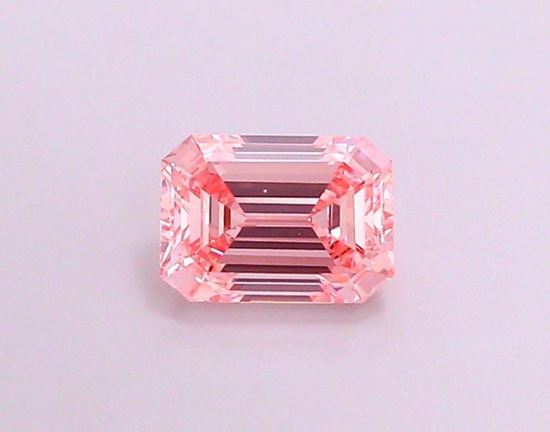 Loose Diamond - EMERALD 1.15ct Fancy Intense Pink VS1: Loose Diamond - EMERALD 1.15ct Fancy Intense Pink VS1 Source: This is a real non-mined Diamond that has been grown in a lab Shape: EMERALD Carats: 1.15 Color: Fancy Intense Pink Certification: IGI Vid