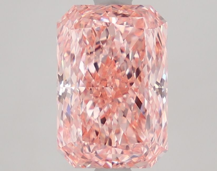Loose Diamond - RADIANT 2.49ct Fancy Vivid Pink VS1: Loose Diamond - RADIANT 2.49ct Fancy Vivid Pink VS1 Source: This is a real non-mined Diamond that has been grown in a lab Shape: RADIANT Carats: 2.49 Color: Fancy Vivid Pink Certification: IGI Video: