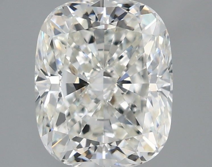 Loose Diamond - CUSHION MODIFIED 2.52ct G VVS2: Loose Diamond - CUSHION MODIFIED 2.52ct G VVS2 Source: This is a real non-mined Diamond that has been grown in a lab Shape: CUSHION MODIFIED Carats: 2.52 Color: G Clarity: VVS2 Certification: IGI Vide