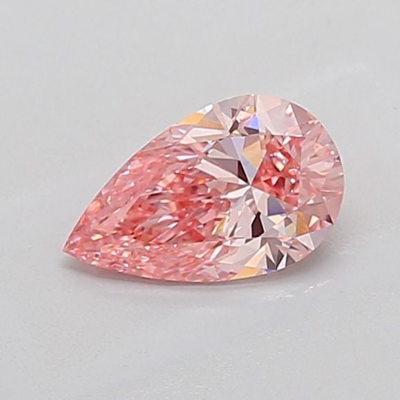 Loose Diamond - PEAR 1.04ct Fancy Vivid Pink VS2: Loose Diamond - PEAR 1.04ct Fancy Vivid Pink VS2 Source: This is a real non-mined Diamond that has been grown in a lab Shape: PEAR Carats: 1.04 Color: Fancy Vivid Pink Certification: IGI Video: