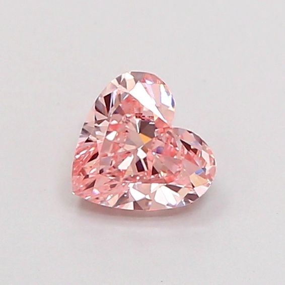 Loose Diamond - HEART 0.67ct Fancy Intense Pink VS1: Loose Diamond - HEART 0.67ct Fancy Intense Pink VS1 Source: This is a real non-mined Diamond that has been grown in a lab Shape: HEART Carats: 0.67 Color: Fancy Intense Pink Certification: IGI Video: